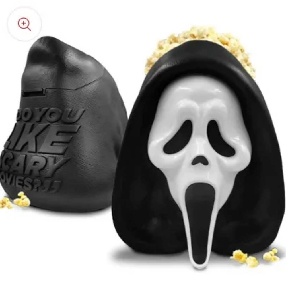 Scream popcorn bucket